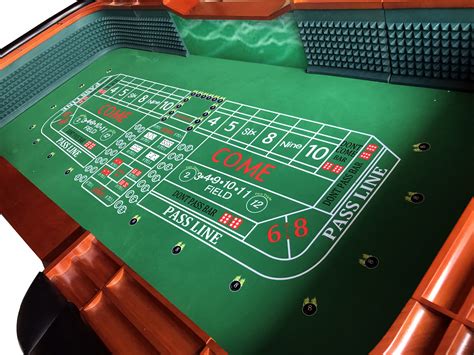 Craps Felt Table Top