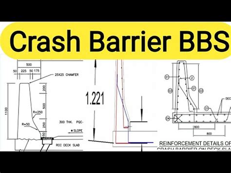 crash barrier design calculation