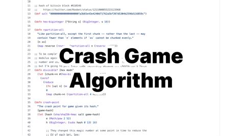 Crash Bet Game Algorithm