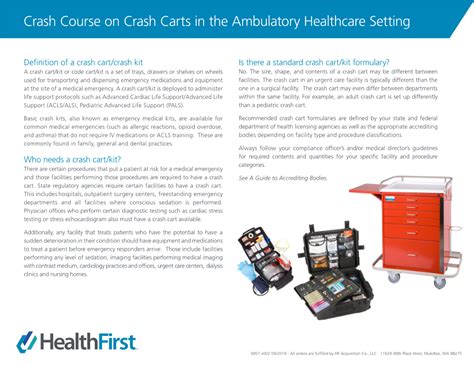 Crash Cart Bibliography