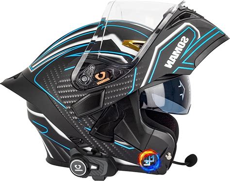 Crash Helmet With Built In Intercom