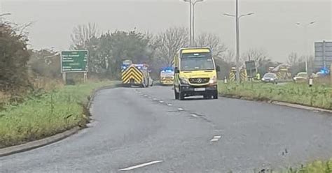 crash on a68 today