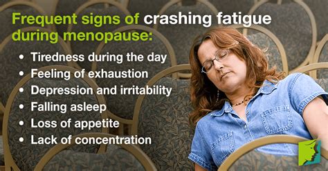 Crashing Fatigue Post Menopause