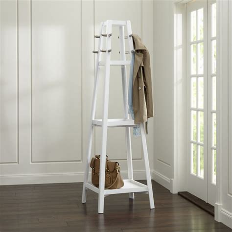 crate and barrel coat rack reviews