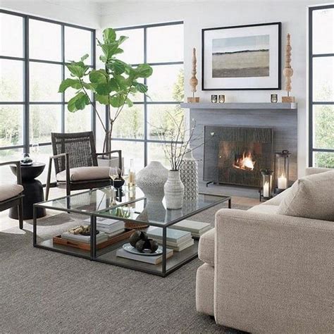 crate and barrel living room images