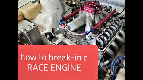 crate engine break in procedure