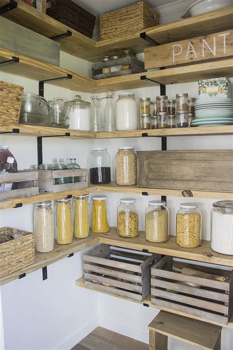 Crates In Pantry