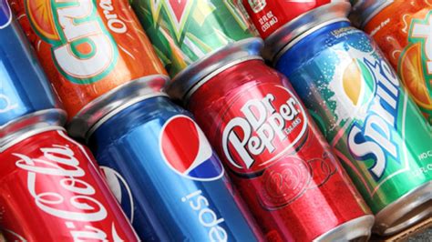 Crates Of Canned Drinks