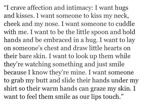Craving Affection Quotes
