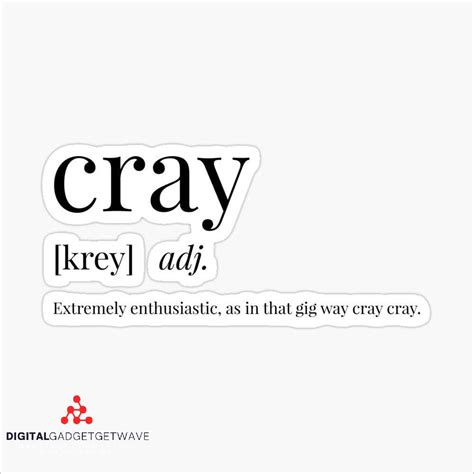 Cray Cray Synonyms
