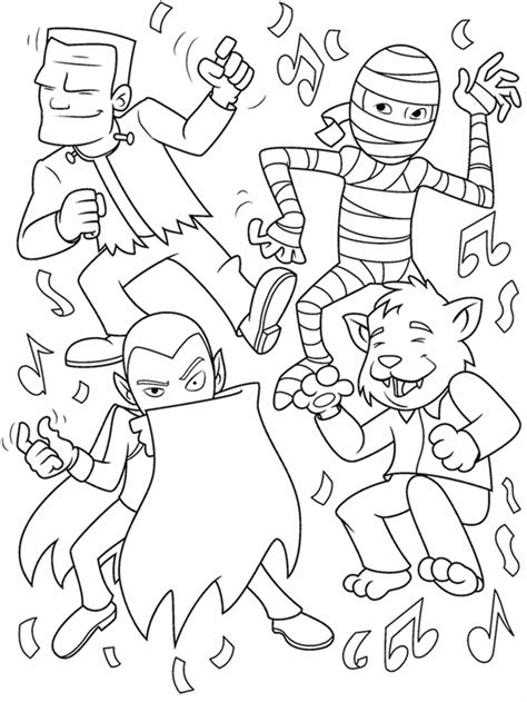 Crayola Halloween Coloring Pages at