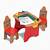 crayola wooden table and chair set