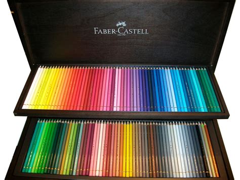 Coffret 120 crayons Polychromos FaberCastell, boite 120 crayons