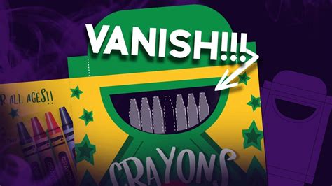 Crayon Box Magic Trick