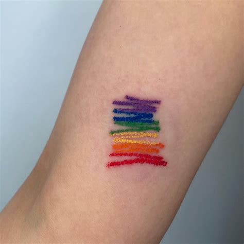 Crayon Colored Tattoo