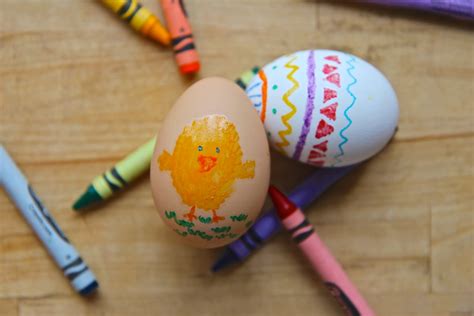 Crayon Easter Eggs