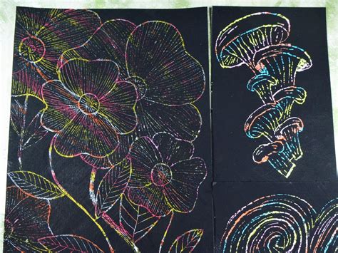 Crayon Etching Designs