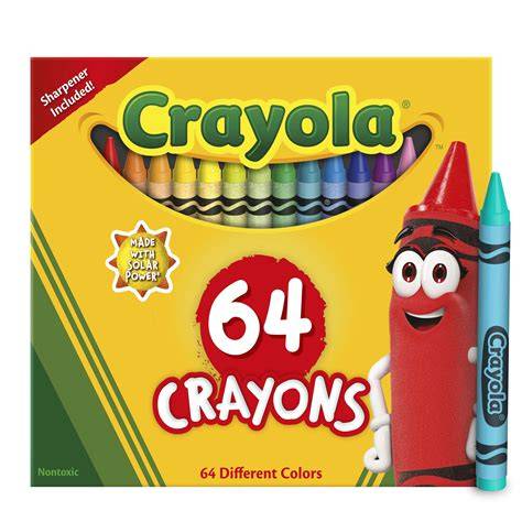 crayons 64