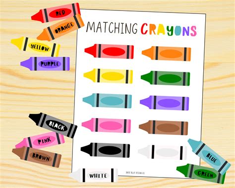 Crayons Color Matching