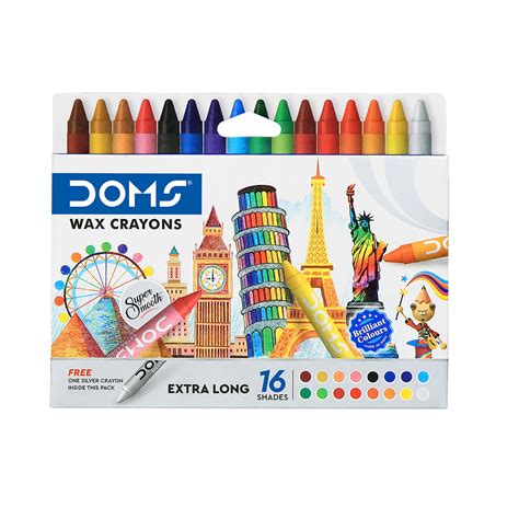 Crayons Colour Doms