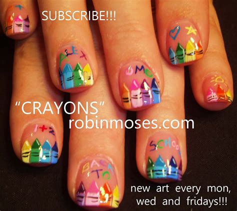 Crayons Nails