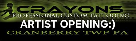 Crayons Tattoo Cranberry