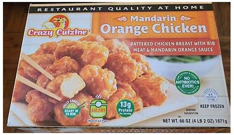 Crazy Cuizine Mandarin Orange Chicken Review Cuisine Best Frozen Meals Food Frozen Meals