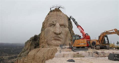 crazy horse monument construction