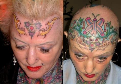crazy tattoos on women