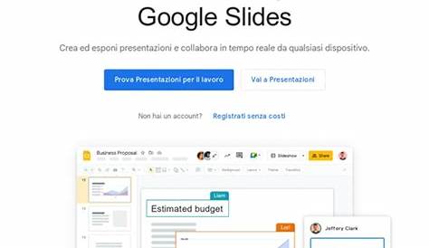 Presentazioni Google: crea e modifica presentazioni online