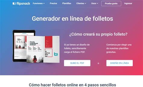 Cómo hacer un díptico Formato Digital