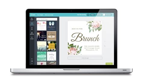 Creador online gratuito de invitaciones Plantillas de tarjetas de
