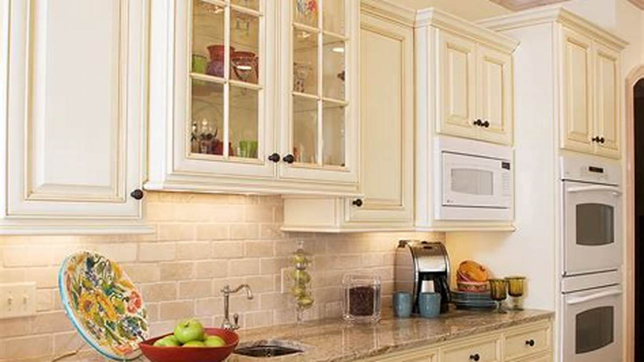 Unveil the Timeless Charm of Cream Colored Kitchen Cabinets: Discover Endless Design Possibilities