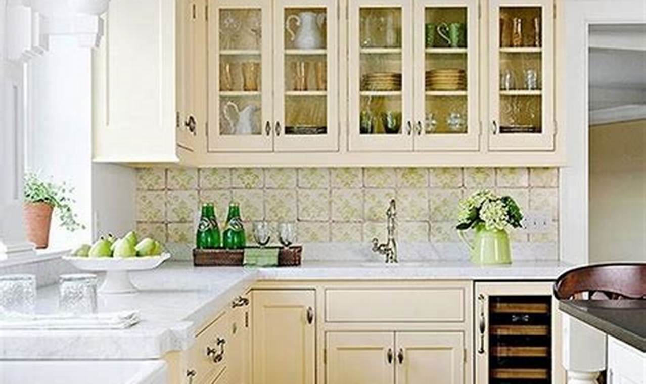 Unveil the Timeless Charm of Cream Colored Kitchen Cabinets: Discover Endless Design Possibilities