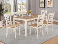 Country Oak 180cm Cream Painted Extending Dining Table & 4 Grasmere