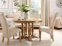 Bridge2List Epsom Cream 120cm Round Pedestal Dining Table Set With
