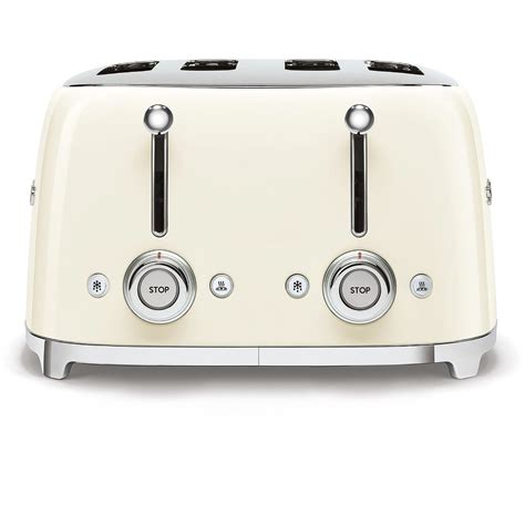 Cream 4 Slice Toaster Uk