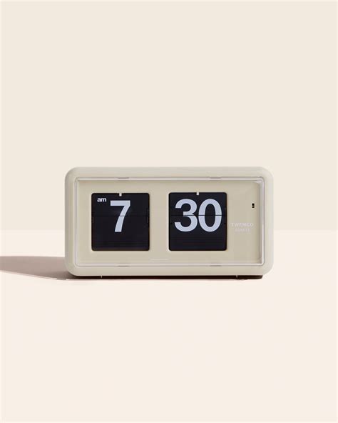 Cream Clock Home Decor