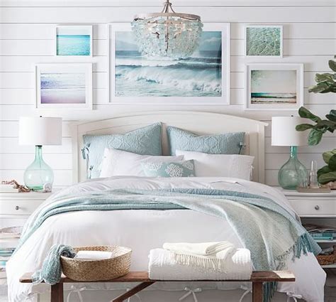 Cream Duvet Bedroom Ideas: Coastal