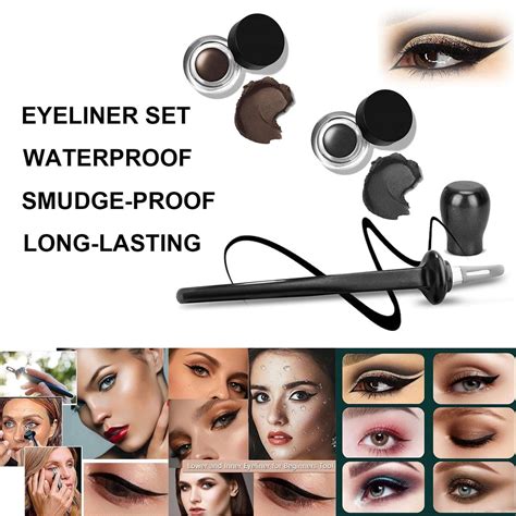 Cream Eyeliner Winged