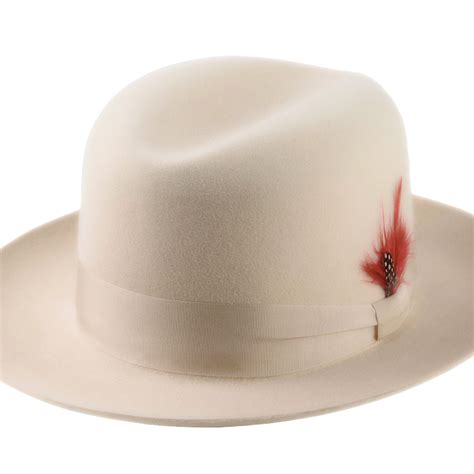 Cream Hat Fedora