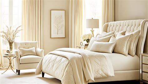 cream ivory bedroom patterns