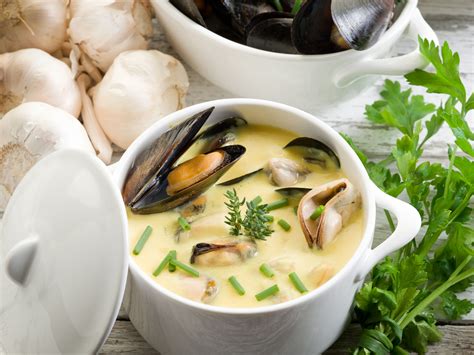 cream of mussel soup recipe