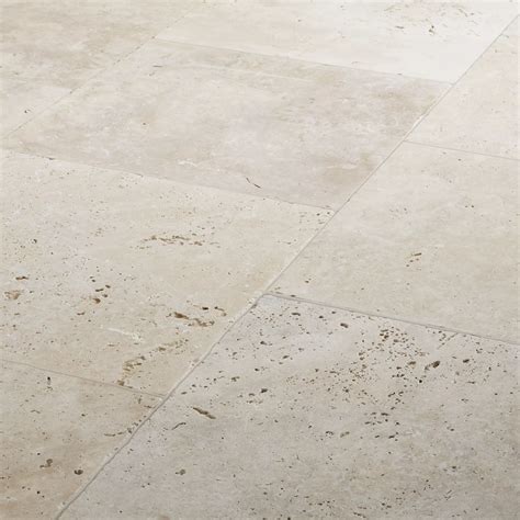 cream stone floors