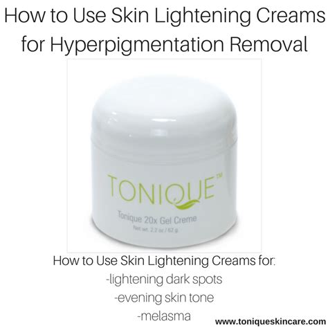 Creams To Use For Hyperpigmentation