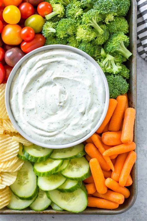 creamy ranch dip recipe