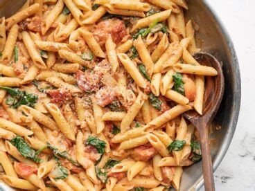 creamy tomato pasta budget bytes