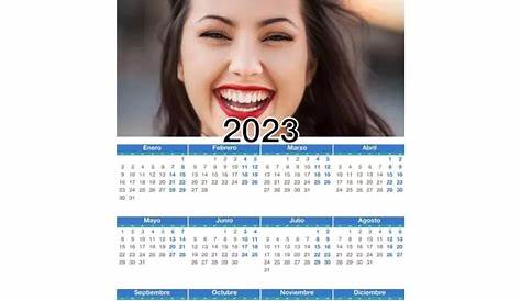 Calendarios personalizados 2023 con foto plantilla calendar | Zazzle