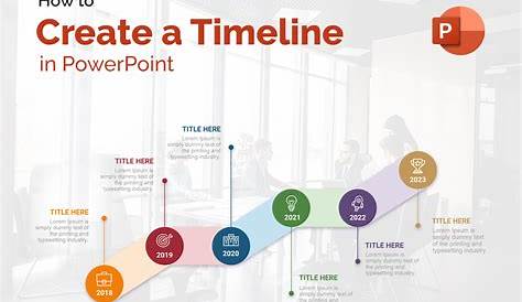 Infografía de Línea de Tiempo para PowerPoint - Showeet