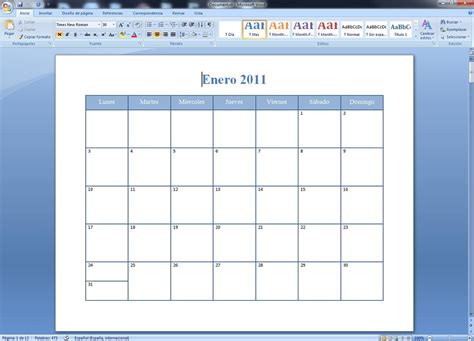 crear calendario de grupo office 365